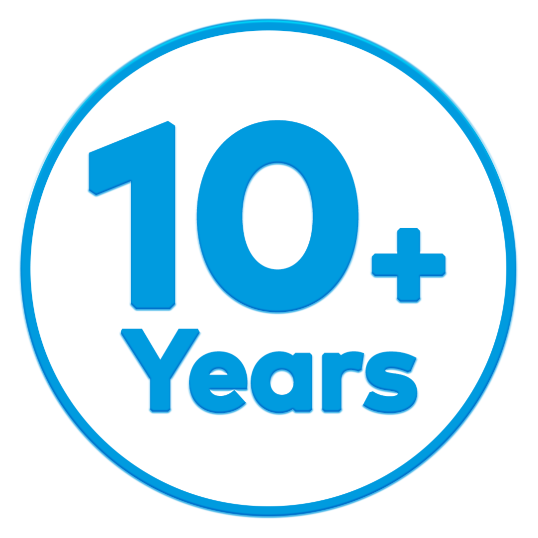 10+ Years of Brand Trust